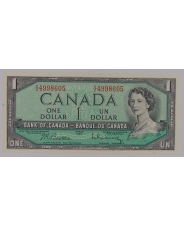 Канада 1 доллар 1954 UNC 